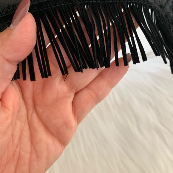 Vintage Rampage Skirt with Fringe Trim - Picture 7 of 7